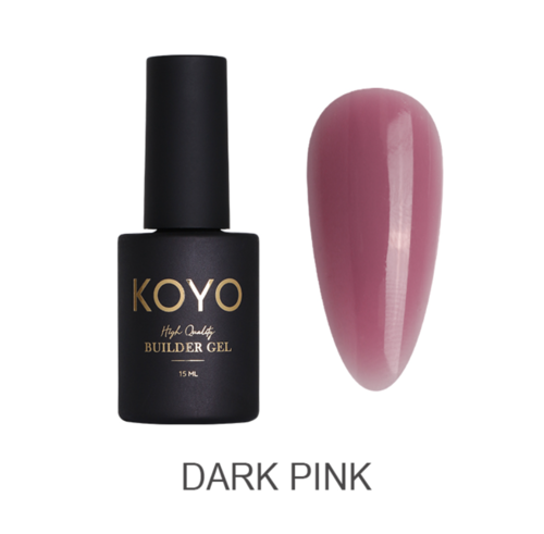 ג'ל בנייה DARK PINK בגודל 15 מ