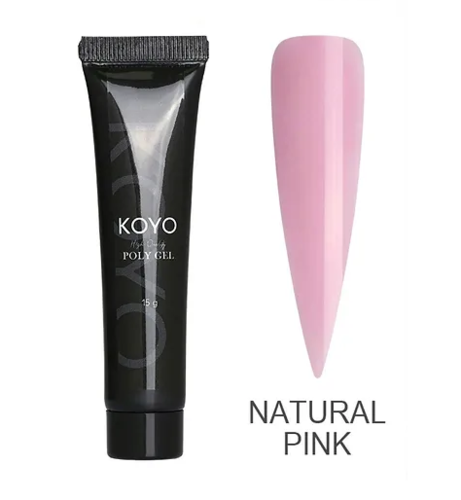 פוליג'ל NATURAL PINK בגודל 15 מ
