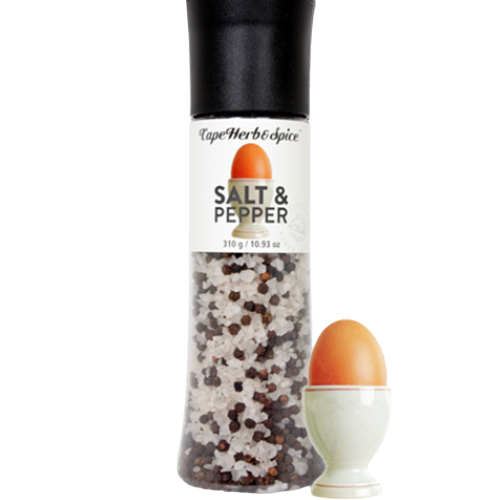 מטחנה מלח ופלפל 310  גר'  - Cape Harb & Spice