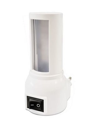מנורת לילה לשבת Omega OM-SHAB-PL3W-D-WH
