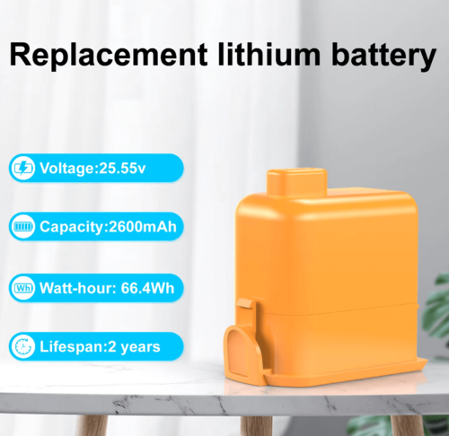 סוללה תואמת לשואב אבק אל ג’י LG 25.55V 2600mAh דגם SP25-LI26-A9