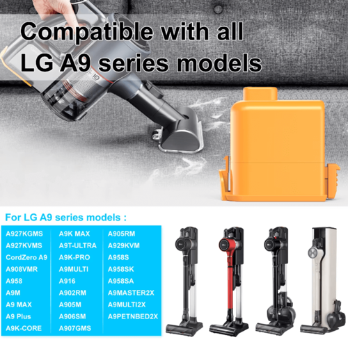 סוללה תואמת לשואב אבק אל ג’י LG 25.55V 2600mAh דגם SP25-LI26-A9