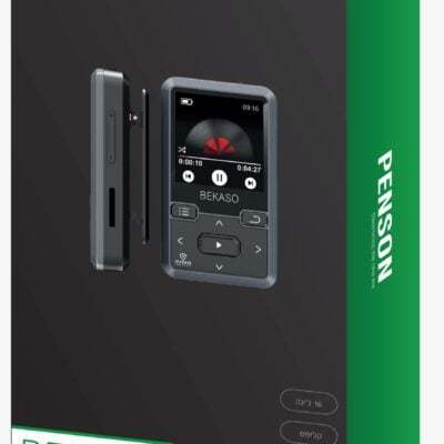 נגן כשר PENSON BEKASO 16GB +העתקת קבצים  שחור 