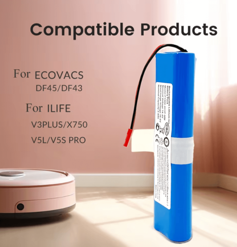 סוללה תואמת לשואב אבק רובוטי שיאומי  2600MAH Xiaomi Mijia 1C Robot 