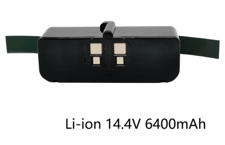 סוללה תואמת לאיירובוט רומבה iRobot 6400mAh Roomba שחורה