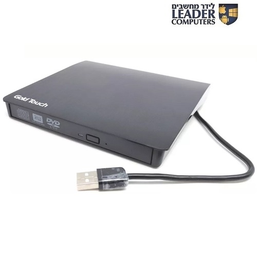 כונן צורב די.וי.די. חיצוני Gold Touch Slim E-USB-DVD-RW DVD-RW