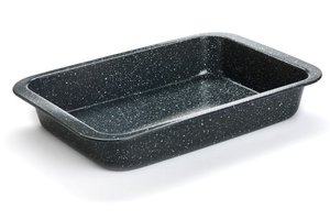 תבנית מלבנית 36.5X24 ס"מ קרבון סטיל סולתם