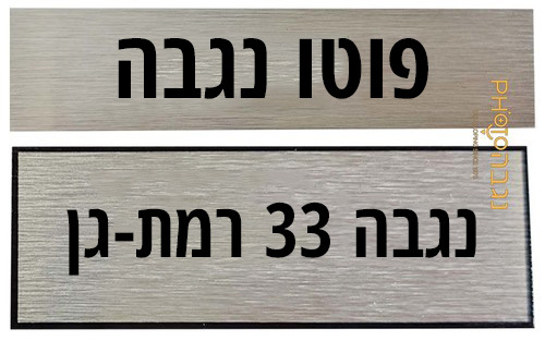 הדפסת שם לתיבת דואר