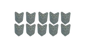 10 יחידות של זווית פח דקה לכיסא 20*20*40
