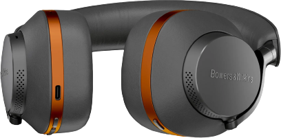 אוזניות Bowers & Wilkins Px8 McLaren Edition - צבע Galvanic Grey & Papaya Orange