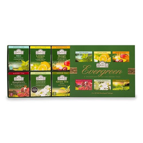 תה ירוק - מבחר | 60 שקיות