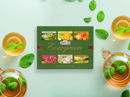 תה ירוק - מבחר | 60 שקיות