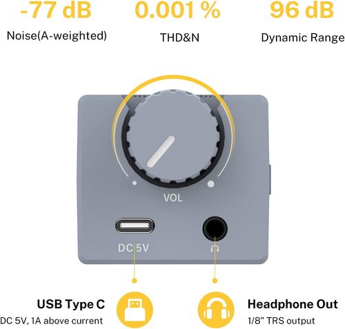 מגבר אוזניות אישי נייד EC1301 EM1 Personal in-Ear Monitor מבית DONNER