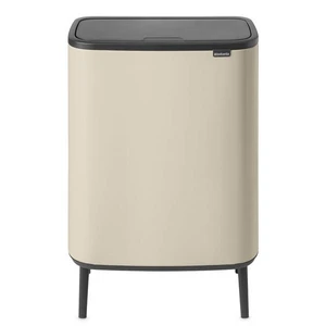 פח אשפה למטבח BO טאץ 60 ליטר,בז׳ עדין Brabantia
