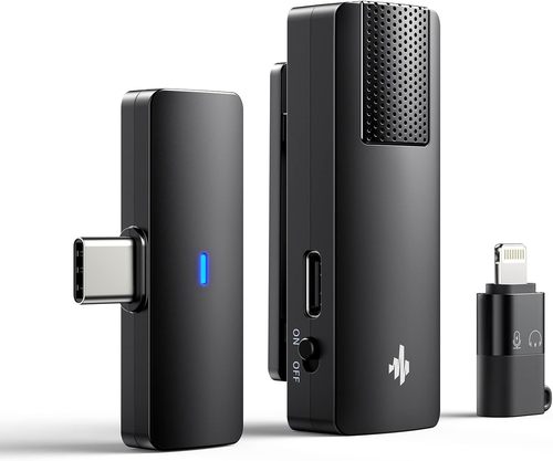 מיקרופון אל חוטי לטלפון חכם Lavalier Microphone for iOS/Android LM100 | EC6646 מבית DONNER