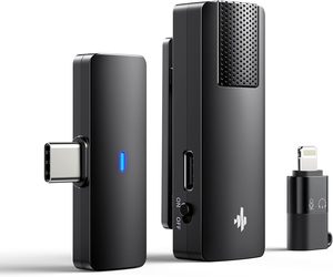 מיקרופון אל חוטי לטלפון חכם Lavalier Microphone for iOS/Android LM100 | EC6646 מבית DONNER