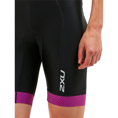 Perform Front Zip Trisuit BLK/VBM L W