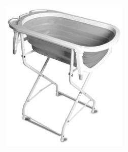 מעמד לאמבטיה מתקפלת