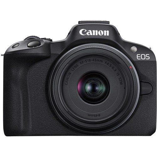 מצלמה חסרת מראה קנון Canon EOS R50 Double Kit 18-45mm + 55-210mm