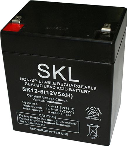 מצבר לייד אסיד-12V\5A .