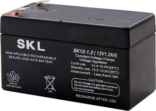 מצבר לייד אסיד -12V\1.2A .