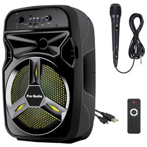 בידורית אלחוטית ניידת נטענת PROAUDIO BT-06.