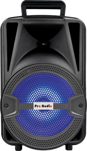 בידורית קריוקי אלחוטית נטענת 8 אינץ PROAUDIO SKL-308.