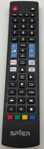 שלט תחליפי ל SAKAL SKL-104050  LCD\LED LG