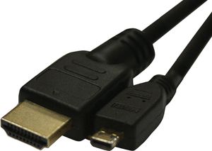 כבל HDMI- MICRO HDMI באורך 2 מטר(HDMI-MICROHDMI)