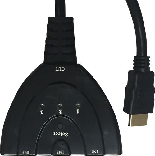 בורר HDMI  ל3 מכשירים ידני MASTER CABLE SKL 136038.