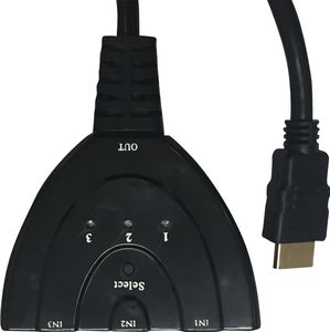 בורר HDMI  ל3 מכשירים ידני MASTER CABLE SKL 136038.