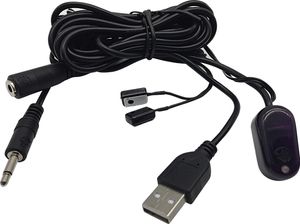 מאריך אות אינפרא אדום -IR ל 2 מכשרים מוסתרים MASTER CABLE.