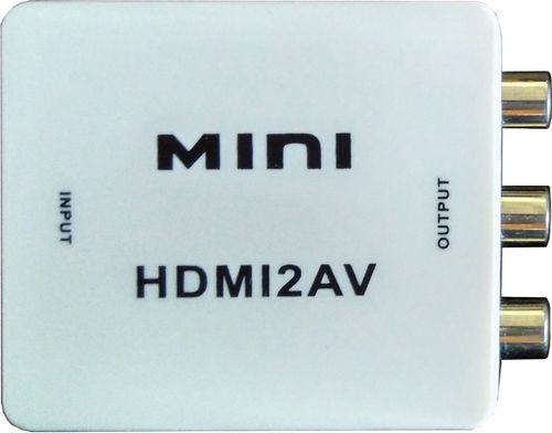 מתאם /ממיר HDMI ל(AV(3RCA.