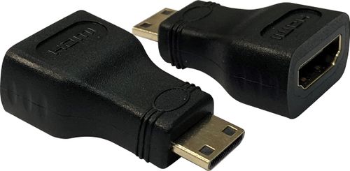 מתאם שקע HDMI לתקע MINI HDMI.