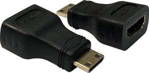 מתאם שקע HDMI לתקע MINI HDMI.