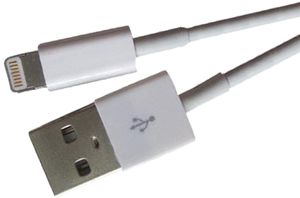 כבל LIGHTNING ל-USB באורך 1.5 מטר.