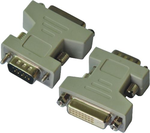 מתאם VGA שקע DVI   