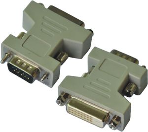 מתאם VGA שקע DVI   