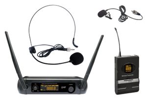 מיקרופון מדונה+דש אלחוטי מקצועי PRO AUDIO .