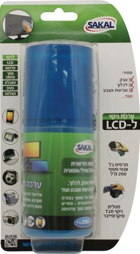 ערכה תרסיס ניקוי למסכים 