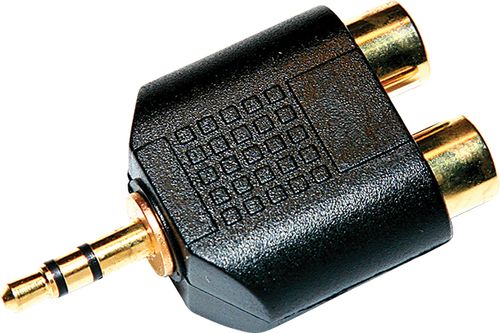 מתאם מיראז' RCA לתקע 3.5 מ
