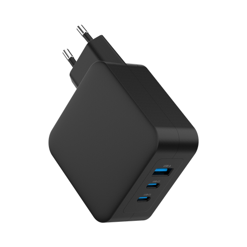 מטען חשמל מהיר GAN100W יצאות USB+2*TYPE-C