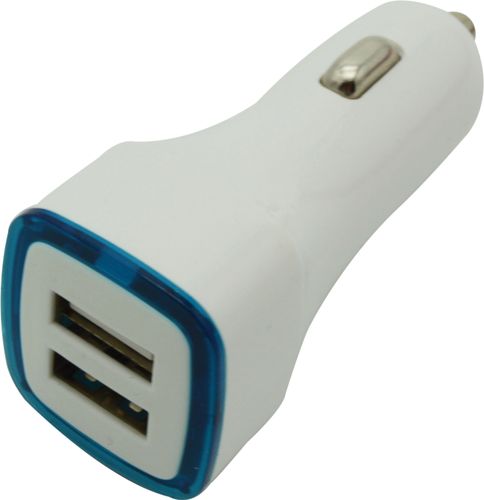 מטען רכב מהיר 2 יציאות USB.
