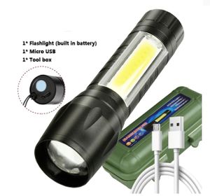 פנס ידני COB נטען SAKAL SKL116034