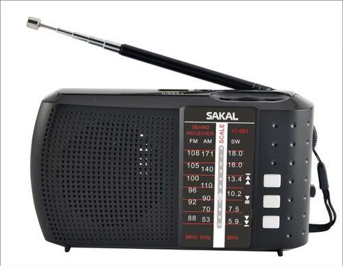 רדיו נייד\טרנזיסטור נטען SAKAL SKL104211