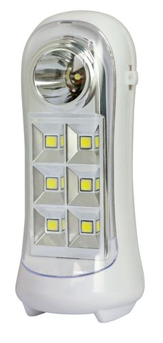 תאורת חירום נטענת ניידת ישירות לשקע 7 לדים.