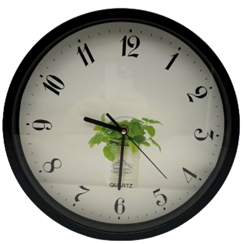 שעון קיר אנלוגי מעוצב 12 אינץ דגם 