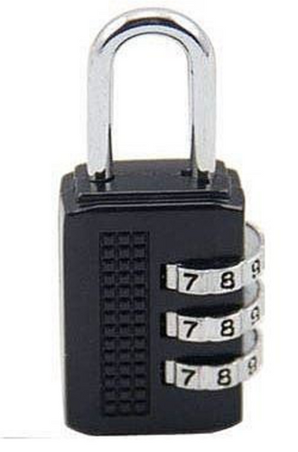 מנעול קומבינציה קומפקטי.