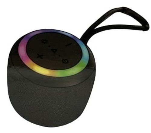 רמקול בלוטוס נייד עגול SAKAL KP-549
