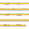 חבל 528 לדים 1 מטר מתוך גליל 50 מטר לבן חם IP67 15W 24V